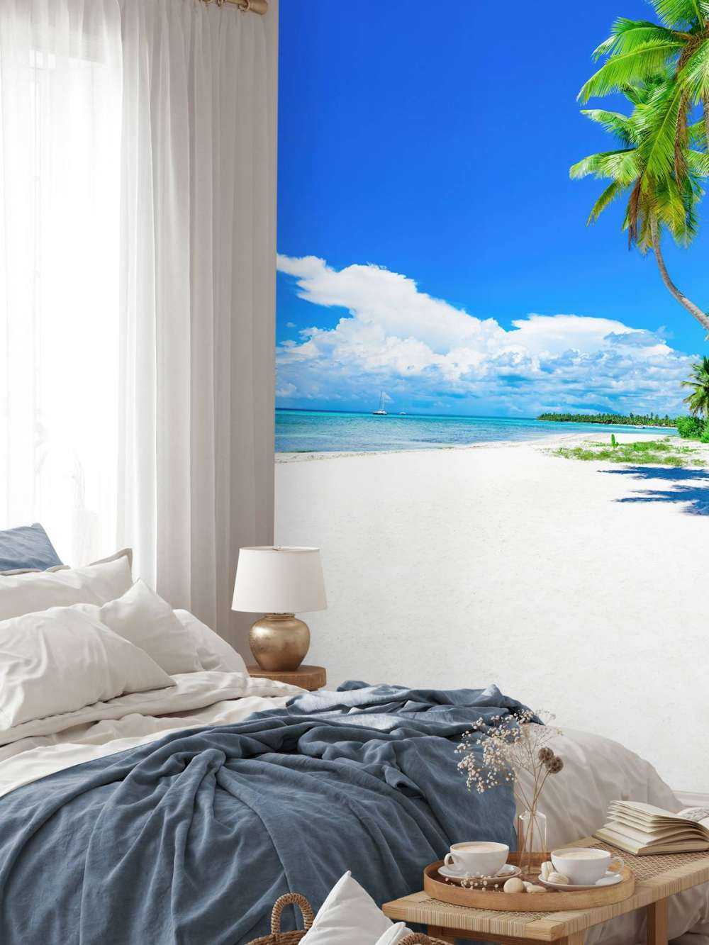 Paradijselijk tropisch strand