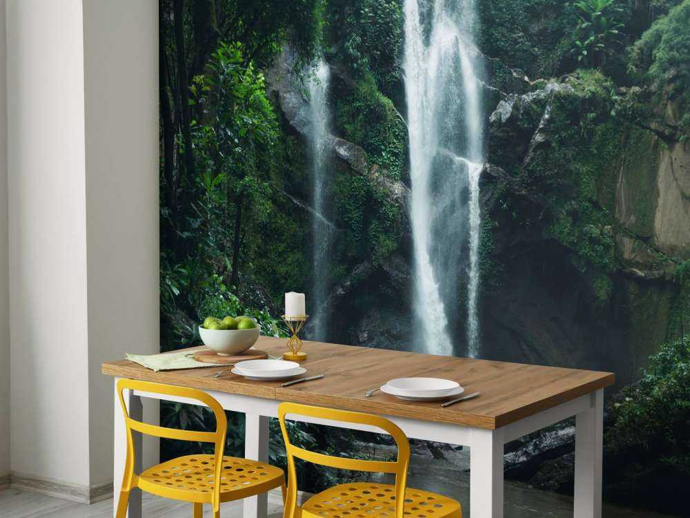 Waterval in de natuur