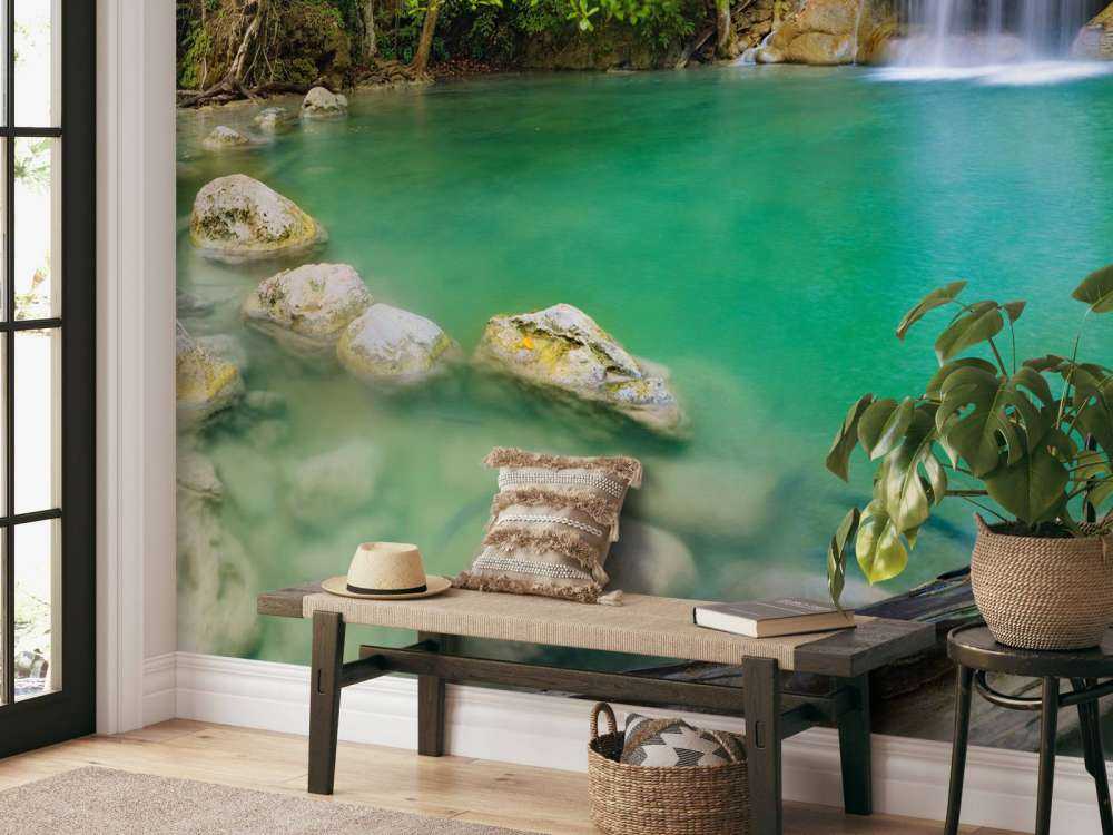 Mooie waterval in Thailand