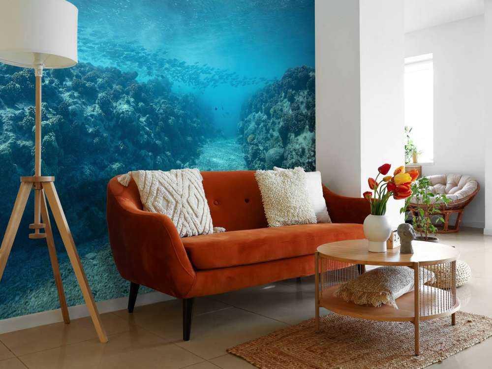 Onderwaterwereld met koraal