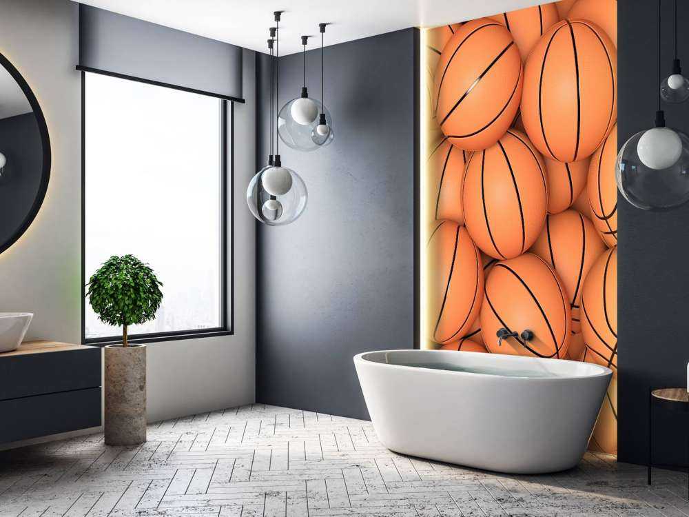 Basketballen print