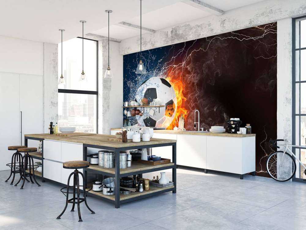 Voetbal met veel kracht