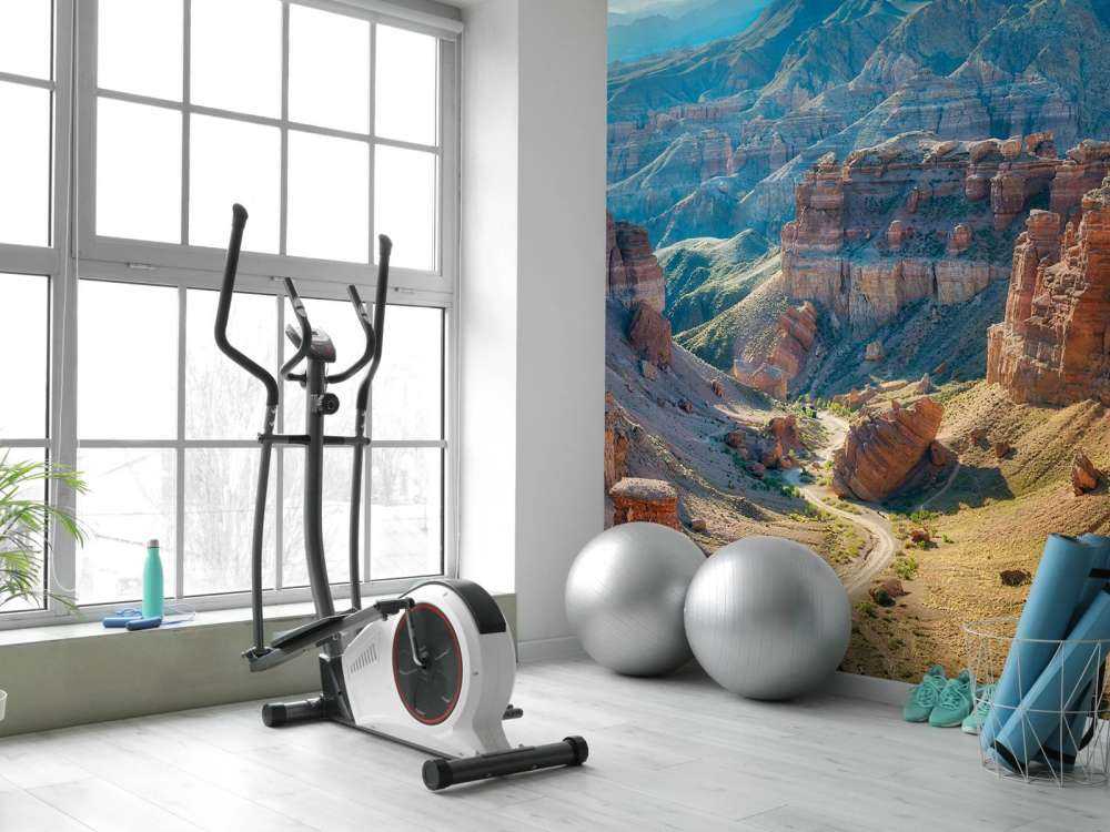 Charyn Canyon in Zuidoost-kazachstan