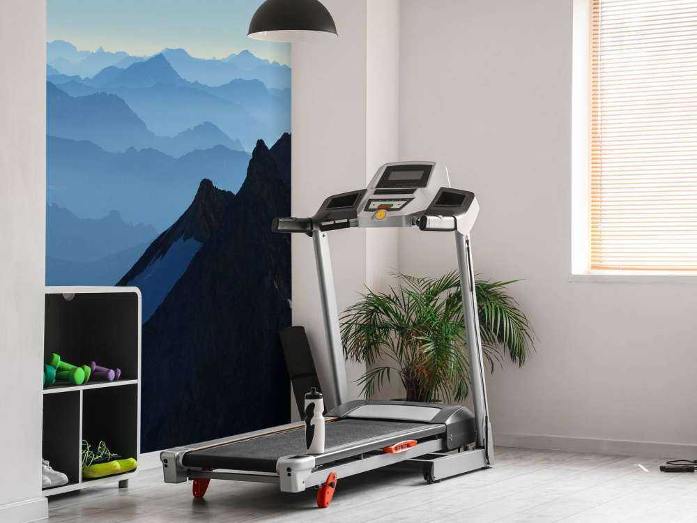 Bovenaanzicht van een berglandschap