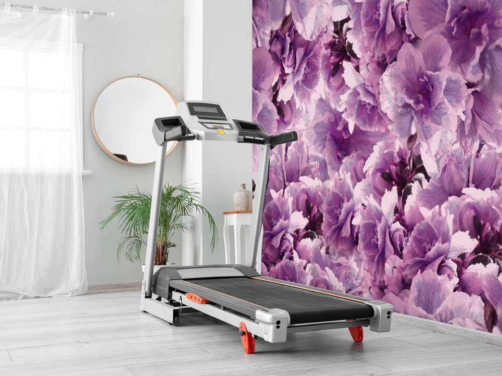 Paars-roze klaprozen design