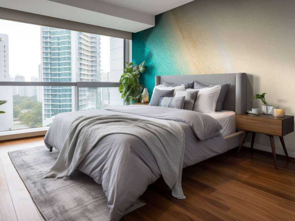 Vliegtuig schaduw op een tropisch strand