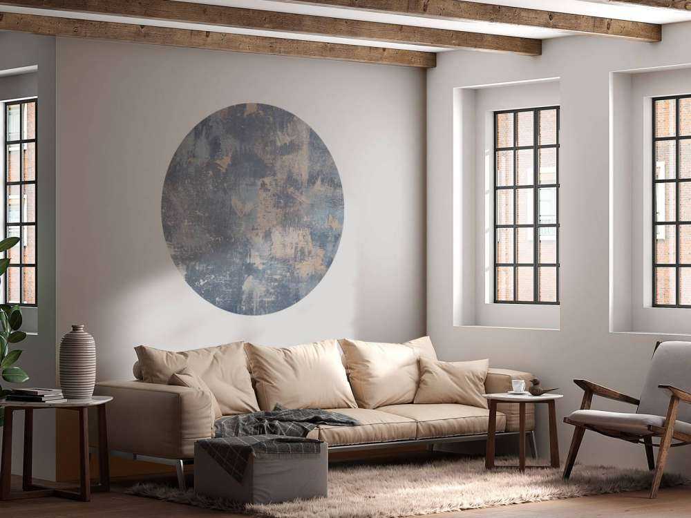 Beschadigde betonnen muur