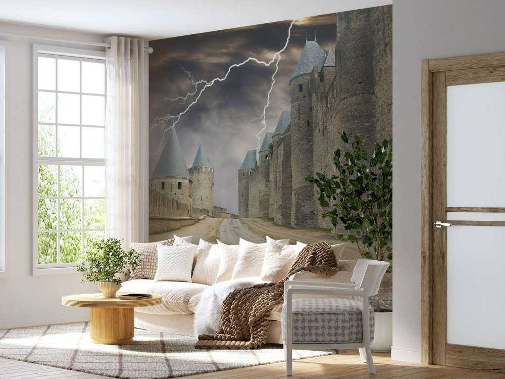 Onweer bij Kasteel