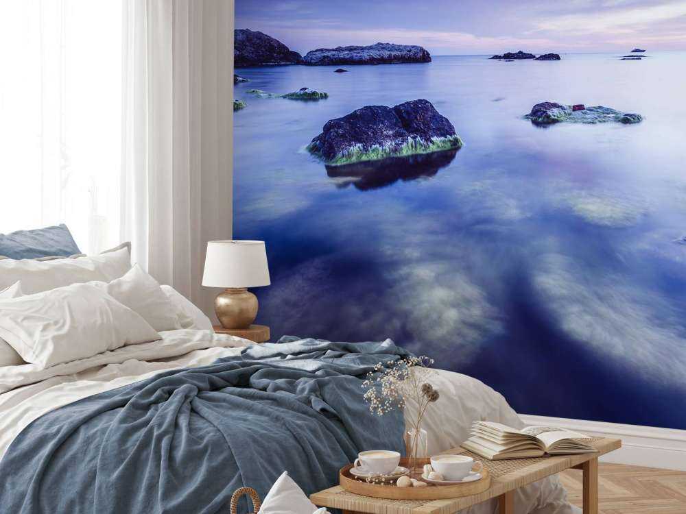 De Zwarte Zee in de avond