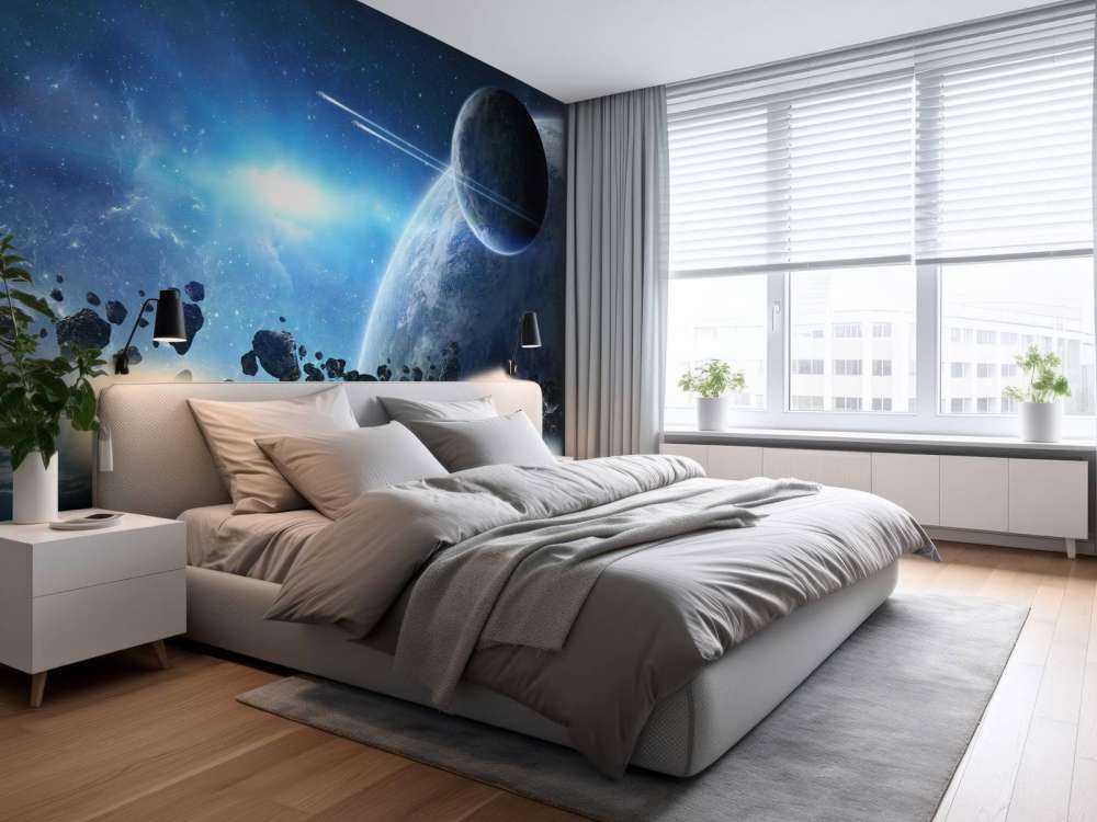 Zonsopkomst in de ruimte