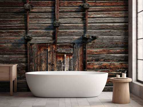 Oud hout met balken