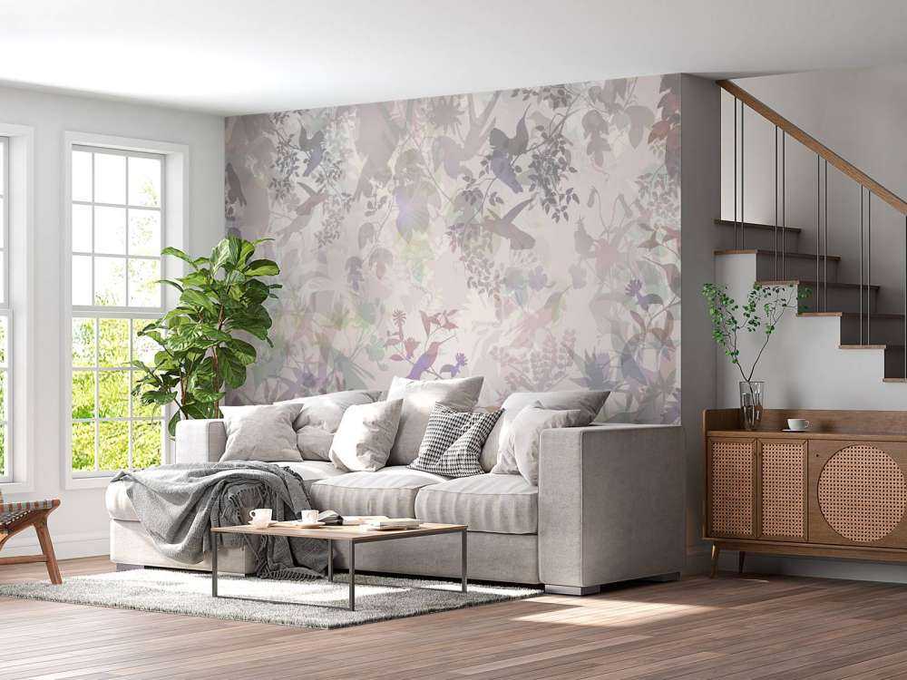 Garden Symphony in Purple