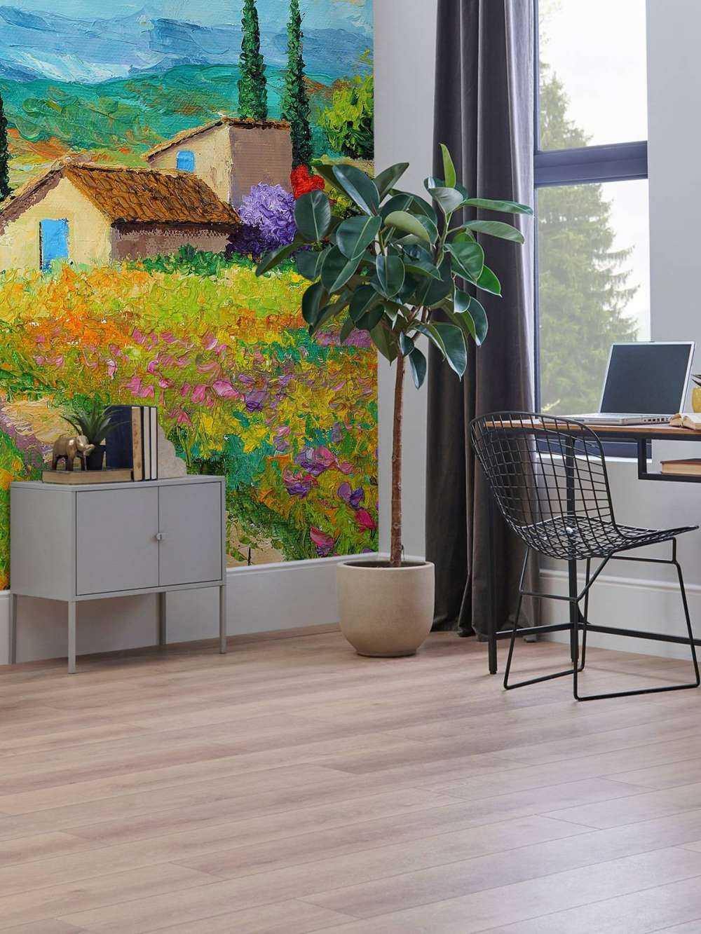 Provencal hilltop house