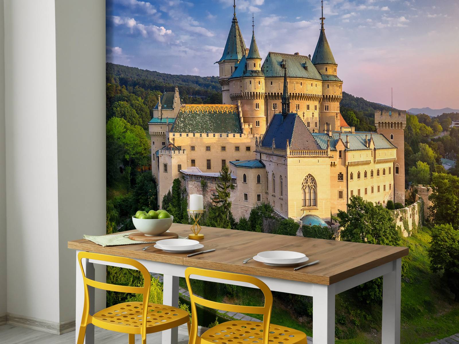 Oude kasteel - Fotobehang, image size:1600x1200