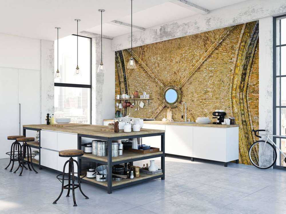 Oud gebouw met pilaren