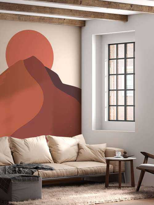 Abstract landschap