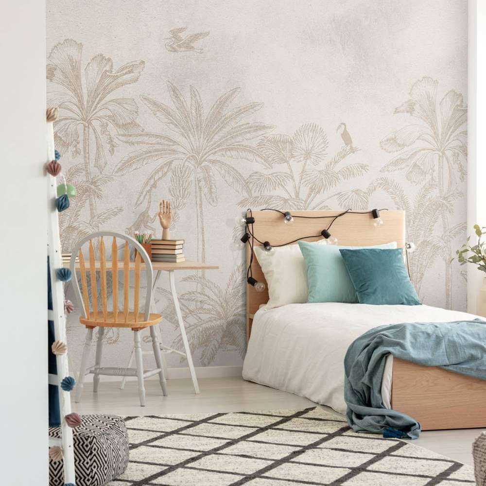Dierenjungle taupe