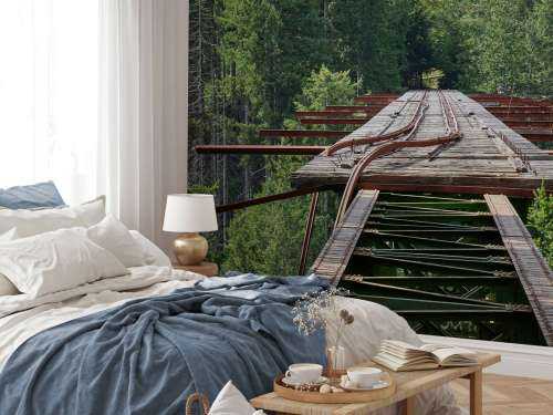 Oude spoorbrug