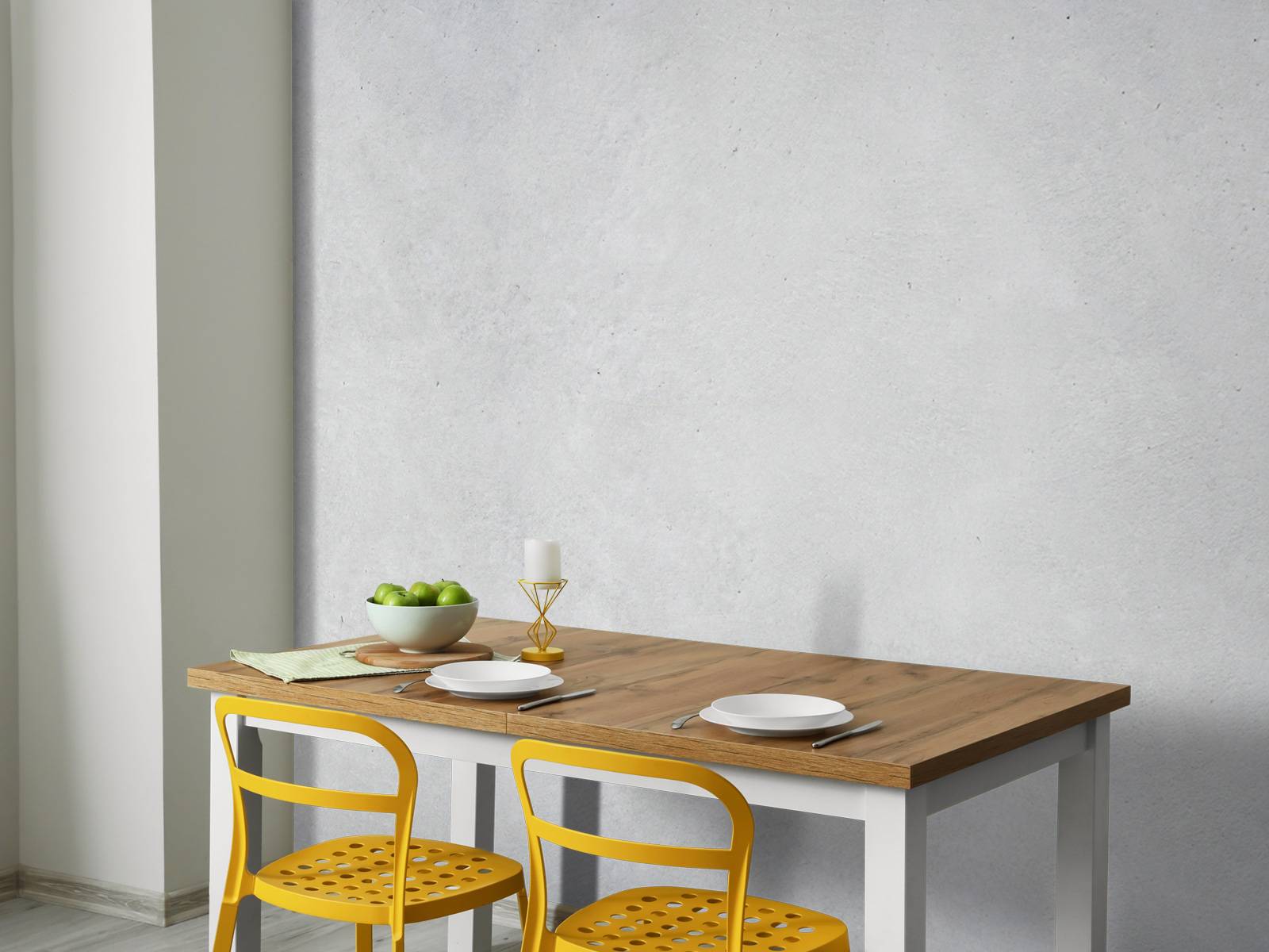 Geborsteld beton