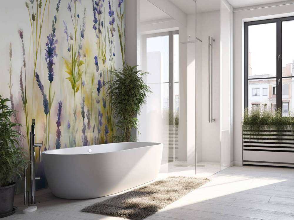 Lavender Glade Seamless Pastel