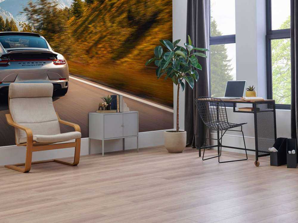 Porsche 911 Carrera GTS in de bergen