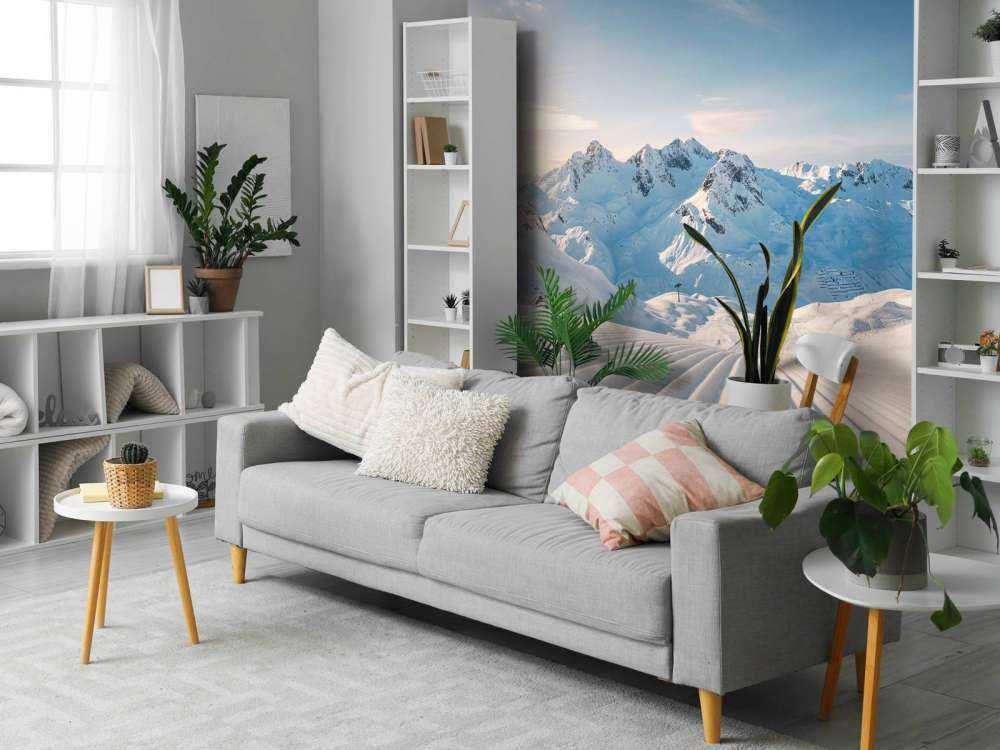 Ochtendgloren op verse pistes