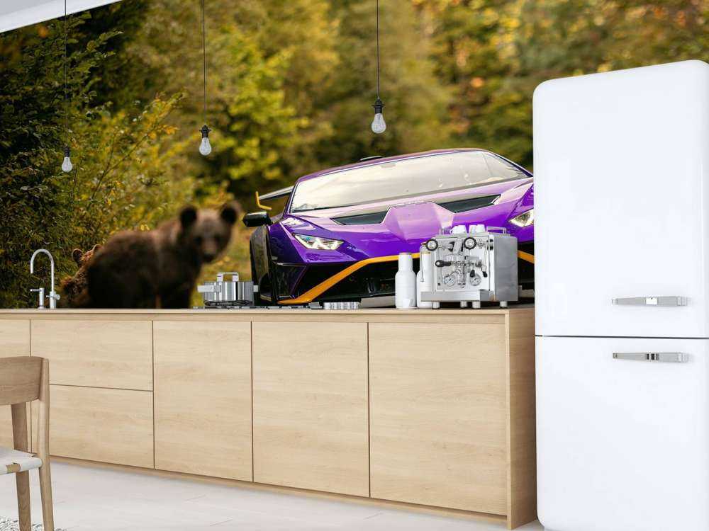 Lamborghini vs. wildernis