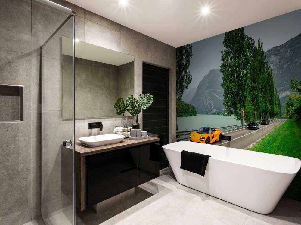 Alpenrit langs het meer