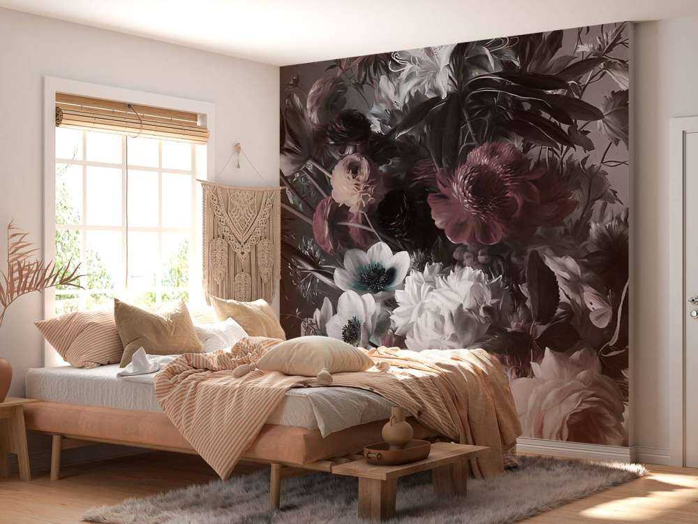 Big bouquet with anemones Orange