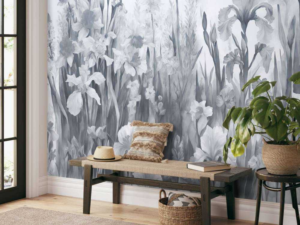 Fragrant spring Navy Blue