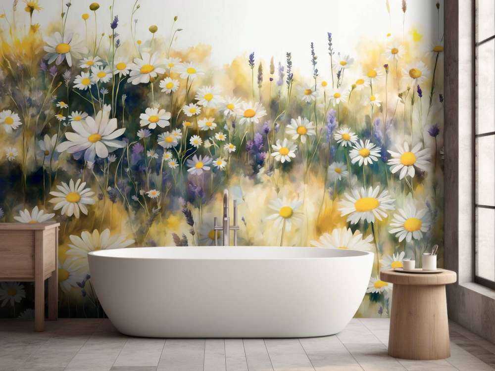 Quiet Daisies Meadow Yellow