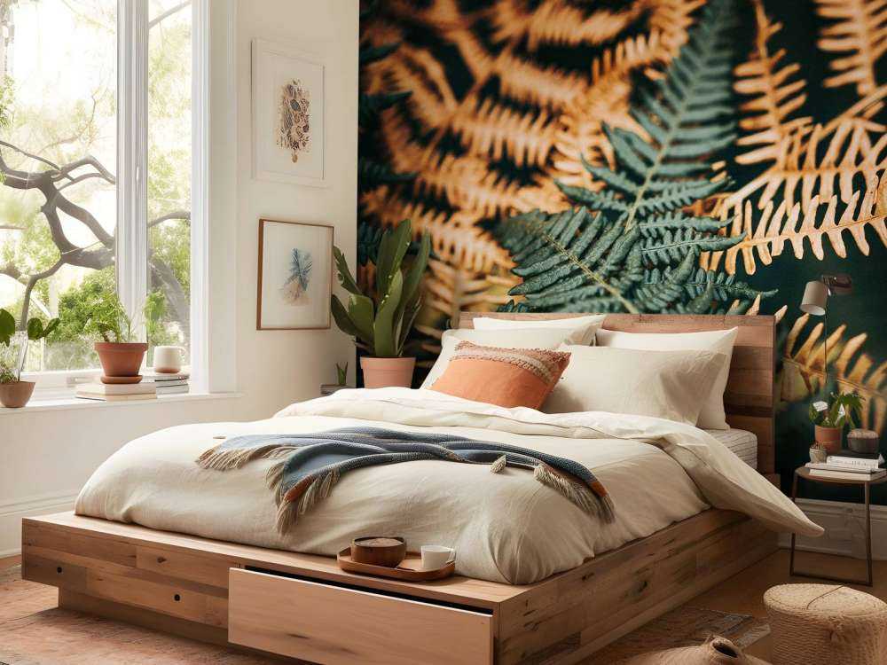 Diepgroene en Gouden Varens