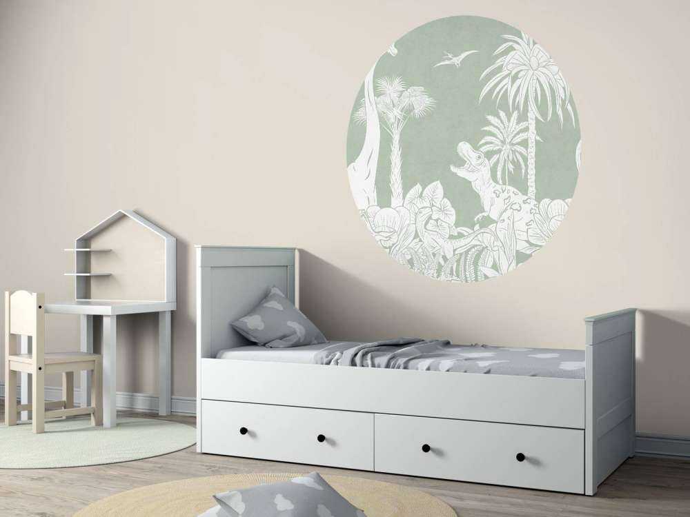 Monochrome Dino - Green