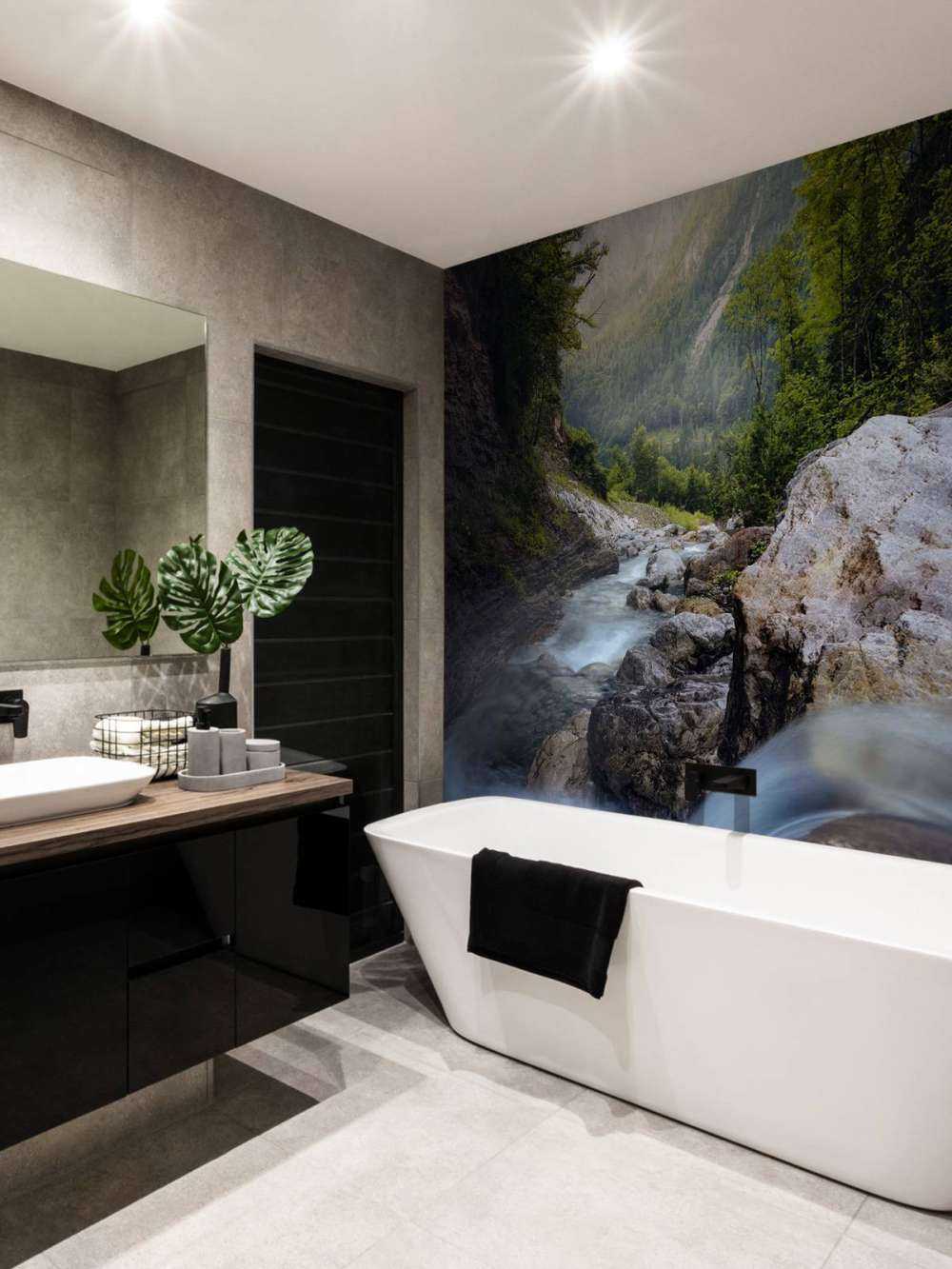 Bergstroom in de Wildernis