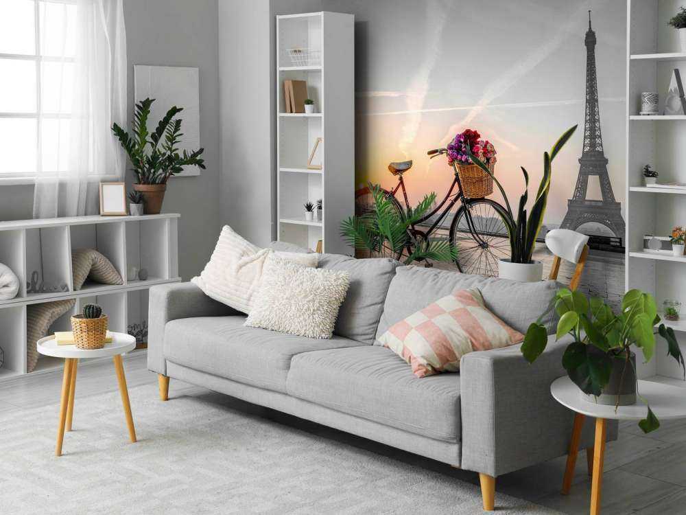 Zonsondergang bij Eiffeltoren