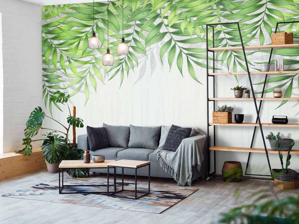 Tropische bladeren tekstuur