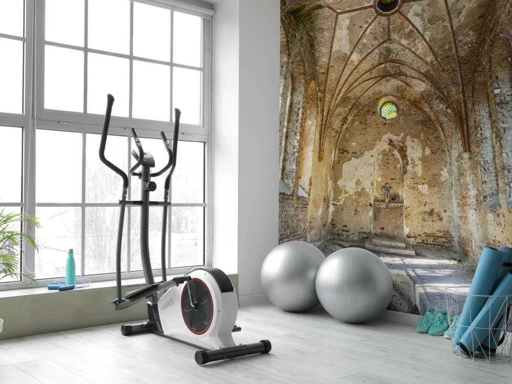 Binnenkant oude kerk