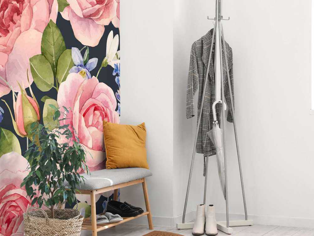 Kleurrijke rozen design