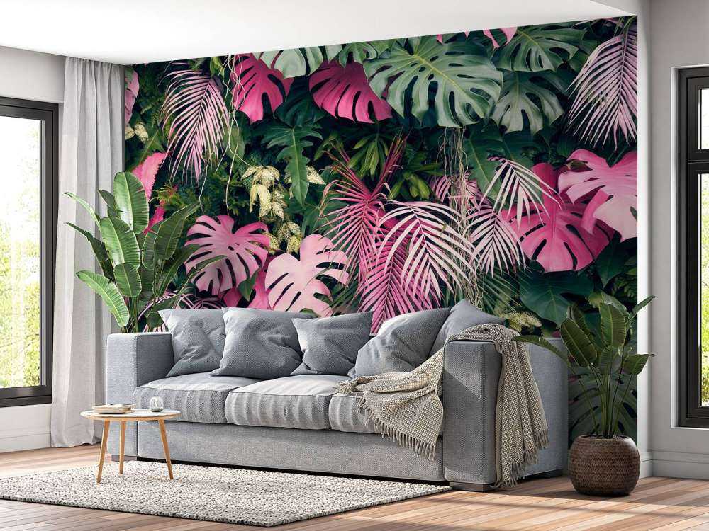 Gevarieerde en kleurrijke bladeren