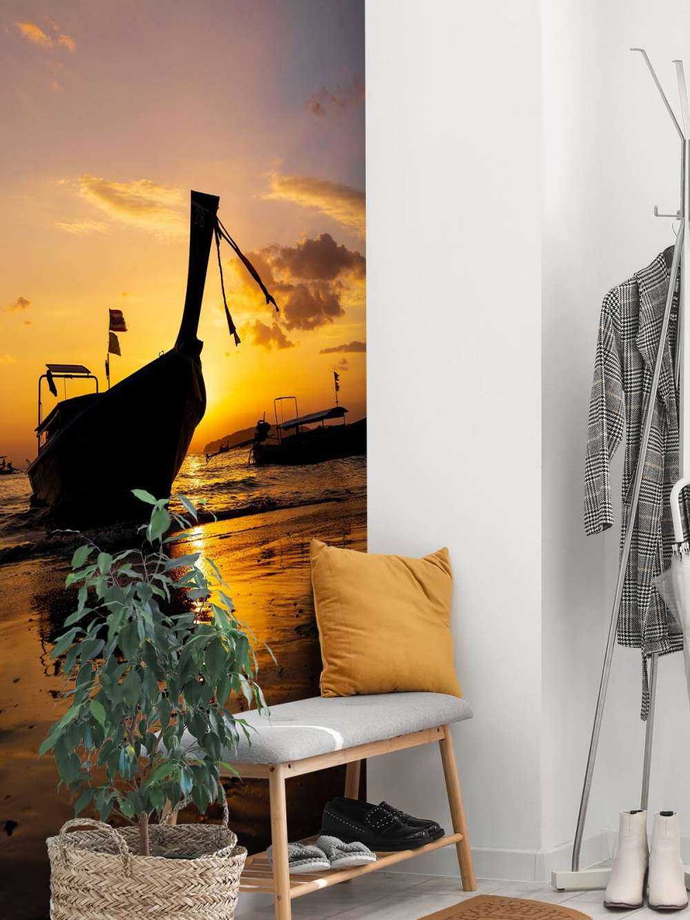 Traditionele langstaartboot