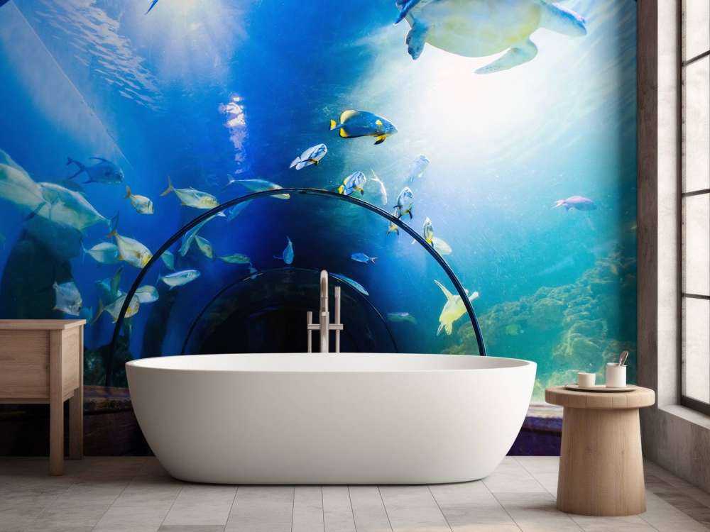 Bijzondere onderwater tunnel