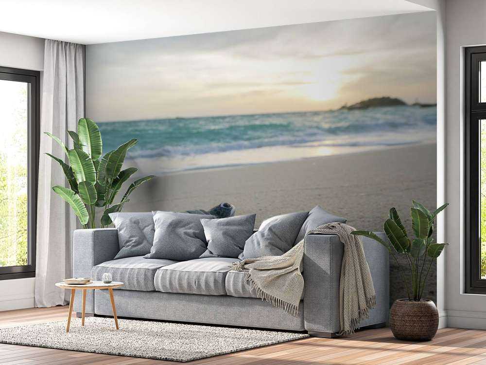 Kleine schildpad op het strand