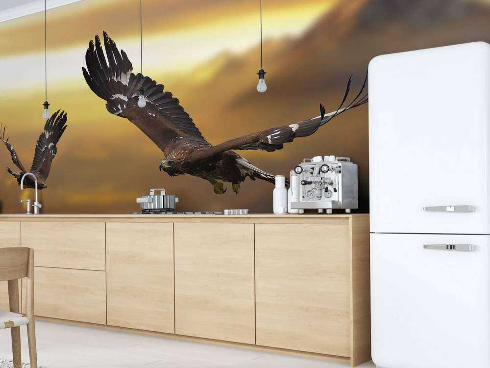 Adelaars in de Alpen