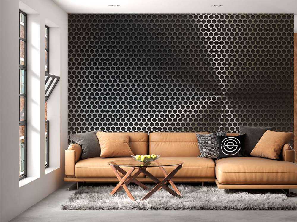 Moderne metalen achtergrond