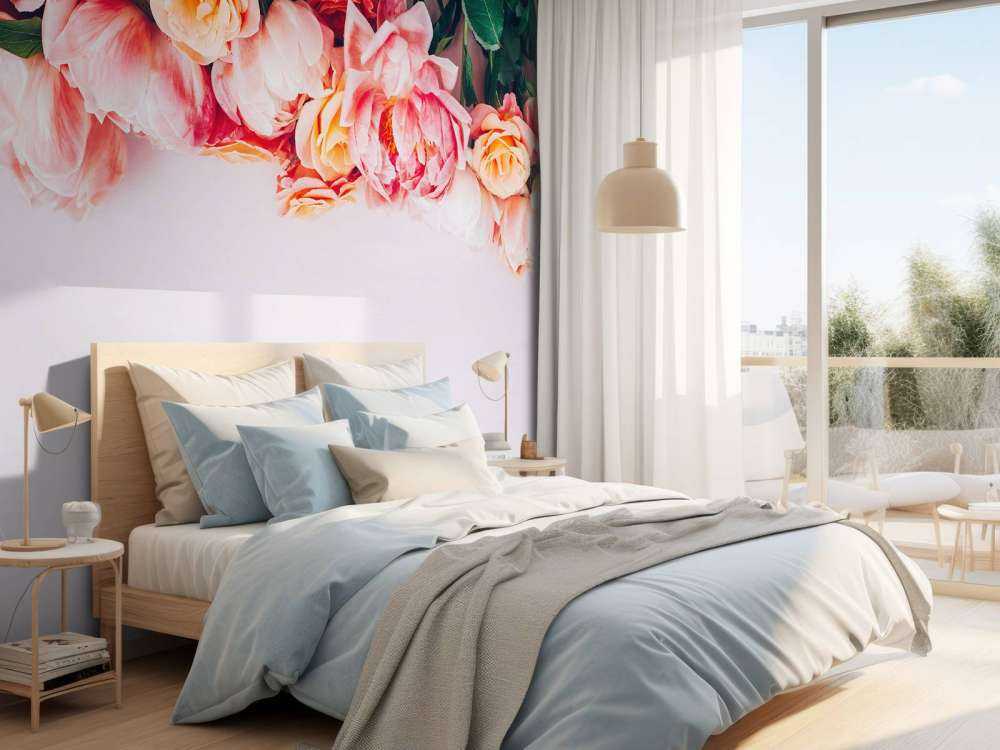 Rozen in verschillende roze tinten