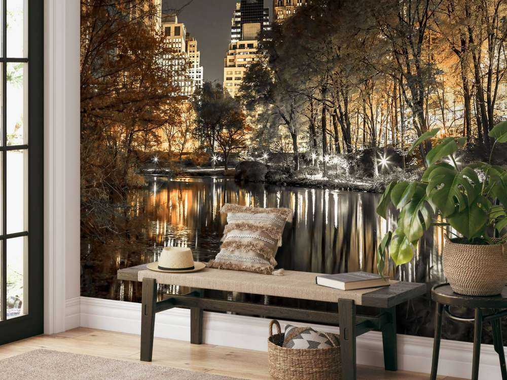 New York in de nacht