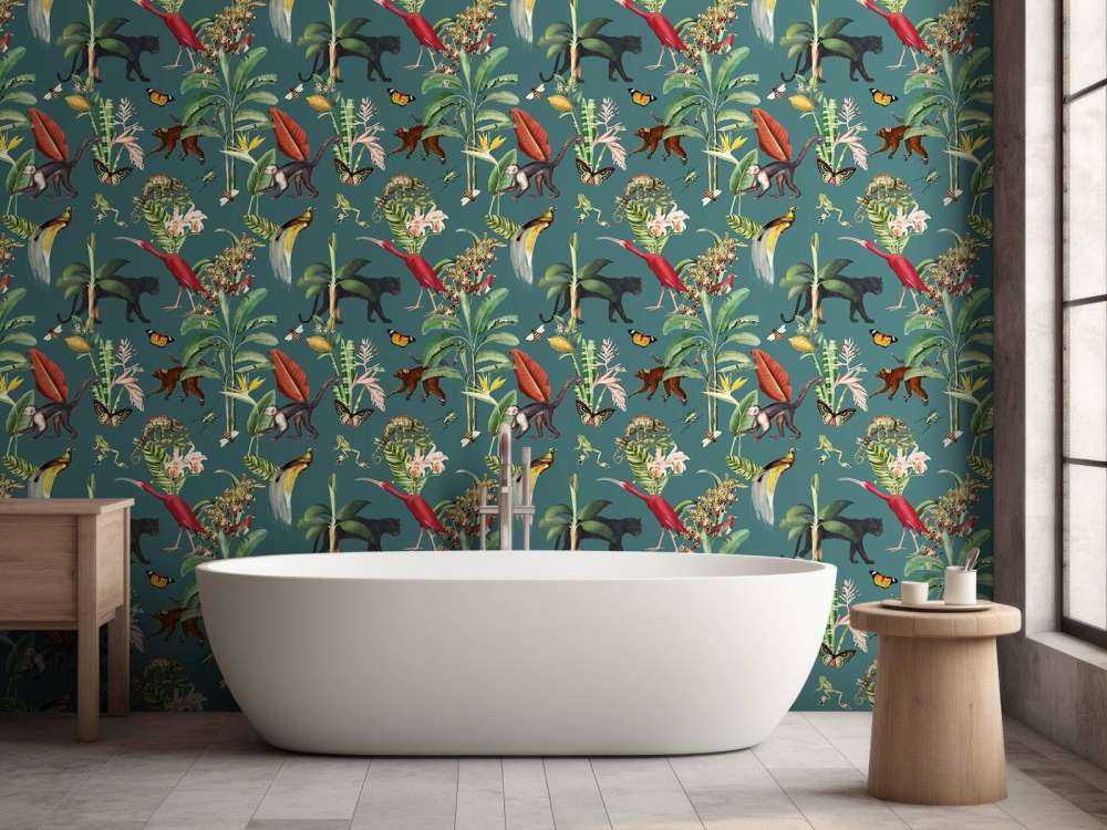 Kingdom Animalia Dark Teal