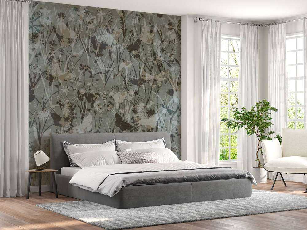 Herbals and Butterflies Double Silhuet 57