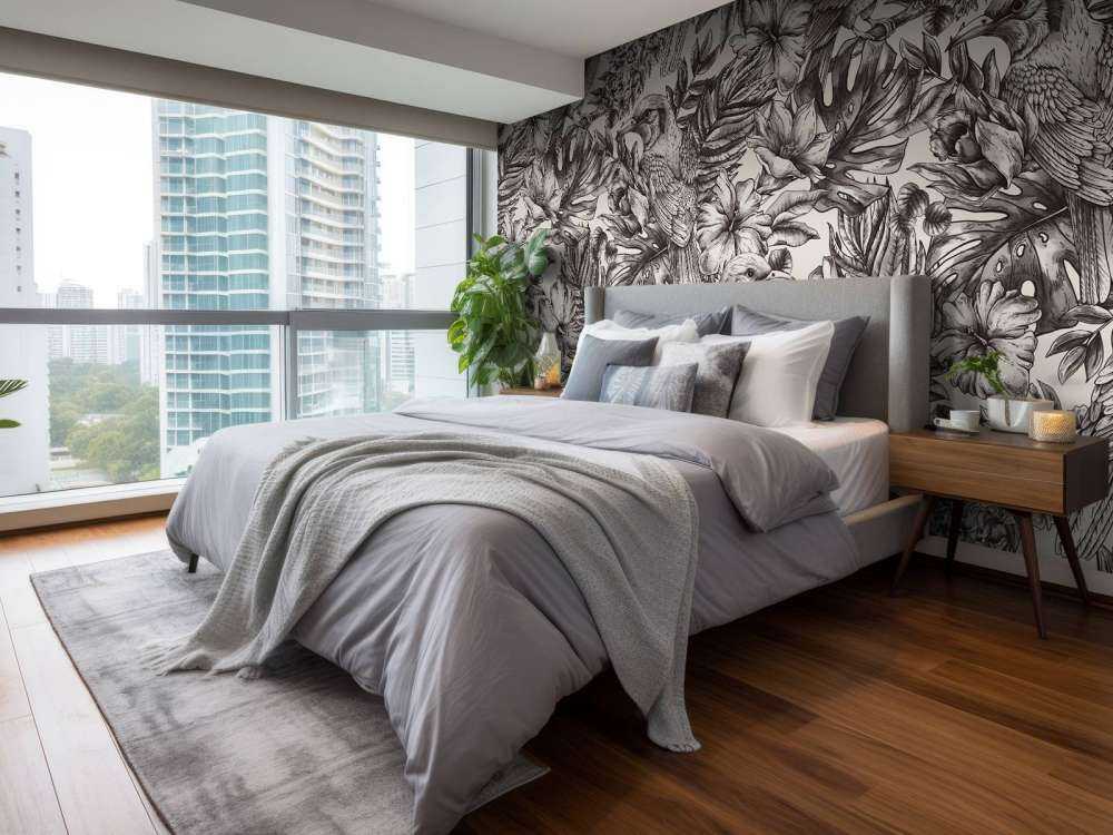 Florale Vogel Symfonie