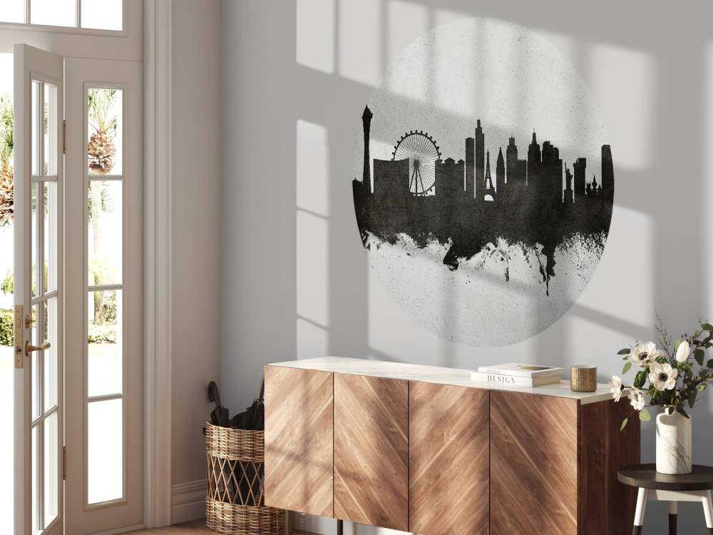 Waterverf skyline, Las Vegas